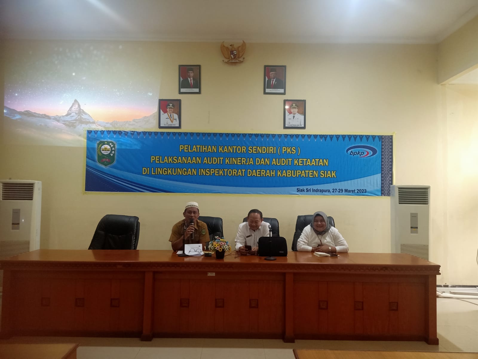 Pembukaan Pelatiah Inspektorat Siak