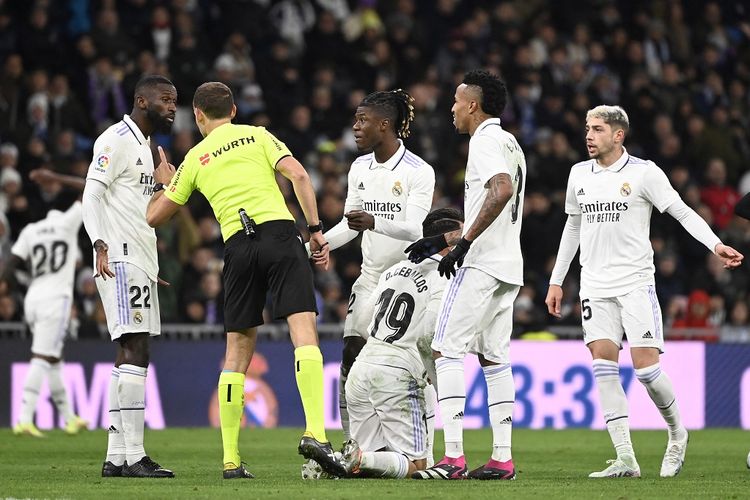 Pemain Real Madrid (AFP)