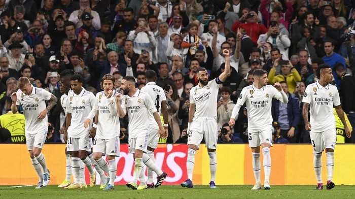Pemain Real Madrid di Liga Champions (Getty Images)