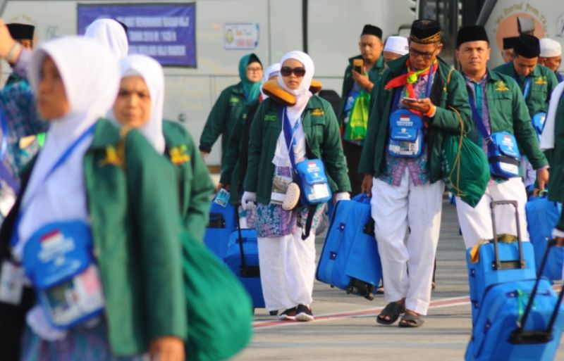 Ilustrasi Jemaah Haji (Antara)