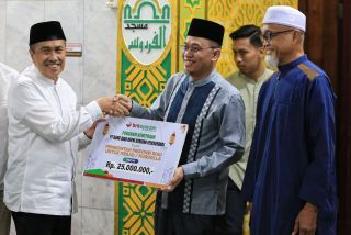 Gubri Syamsuar salurkan bantuan