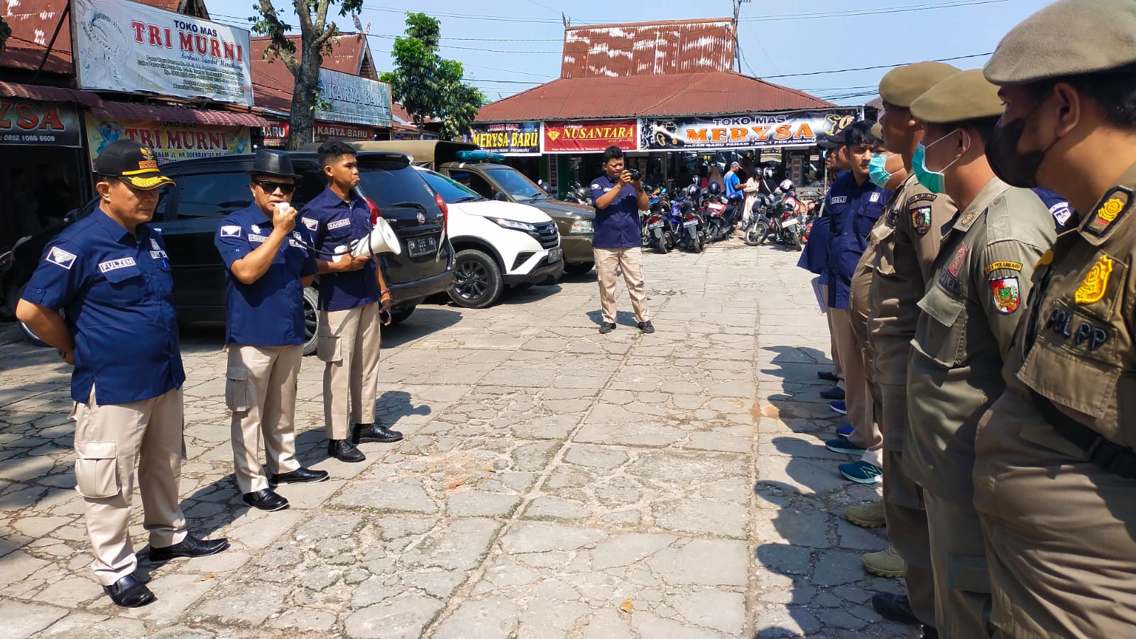 Sosialisasi alih kelola Pasar Simpang Baru Panam (Pekanbaru.go.id)