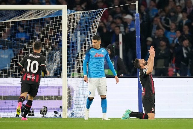 Laga Liga Champions 2022/2023 Napoli vs AC Milan (Ap Photo)
