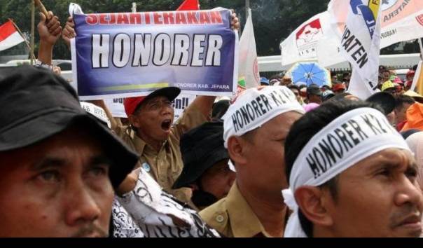 Ilustrasi tenaga honorer (Kompas.tv)