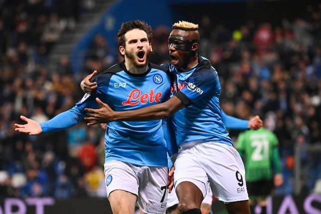Pemain Napoli (AP Photo)