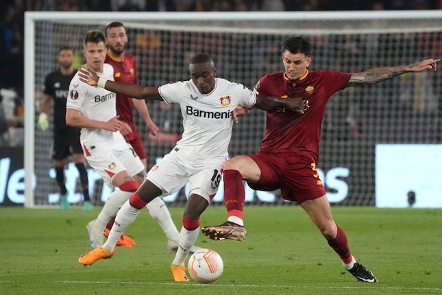 Laga AS Roma vs Bayer Leverkusen (AP Photo)