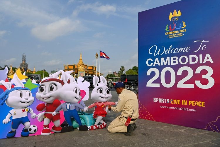 Helat SEA Games Kamboja 2023 (AFP)