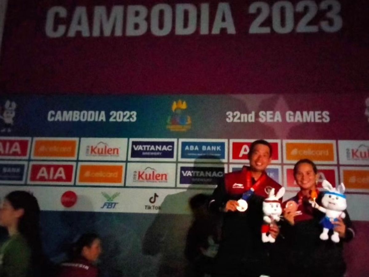 Penyerahan medali (tenisindonesia/Instagram)