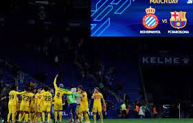 Barcelona menang dengan skor 4-2 atas Espanyol (AP)